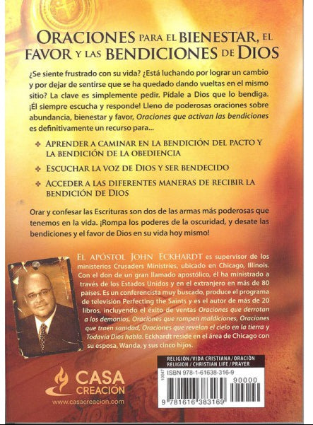 Oraciones que activan las bendiciones/ John Eckhardt