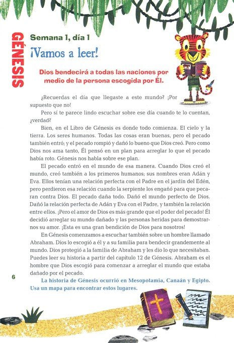 Busca y Explora Devocionales para niños