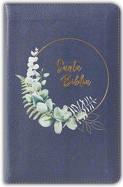 Biblia ultrafina compacta NBLA – Azul grisáceo – Cierre