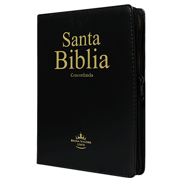 Biblia Letra Gigante / Imitacion Piel Negro / Rv 1960