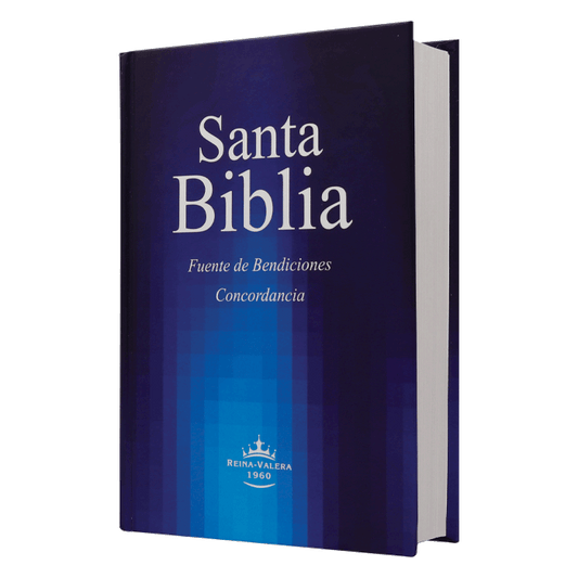 Biblia fuente de bendiciones RV 1960 TD azul