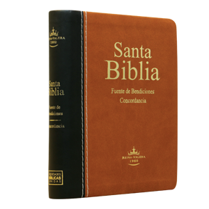 Biblia chica fuente de bendiciones / Marrón y negro / RV1960