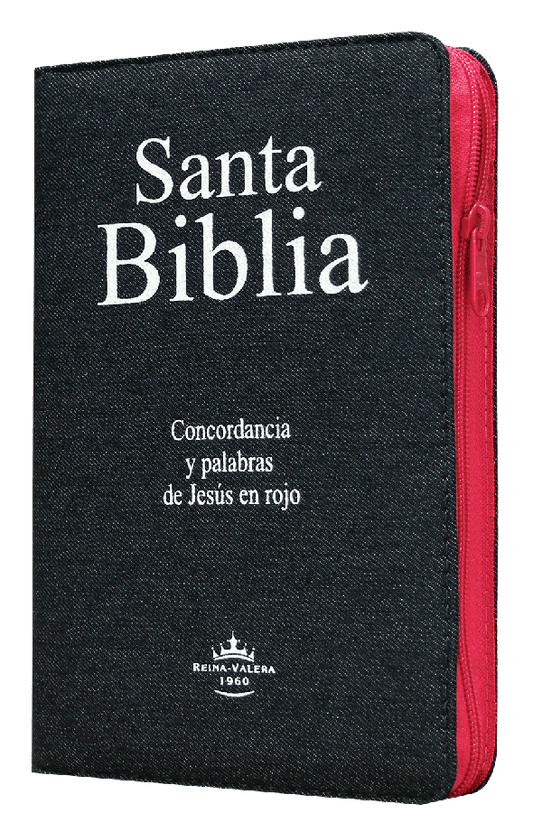 Biblia Mediana Jeans Cierre / RV1960