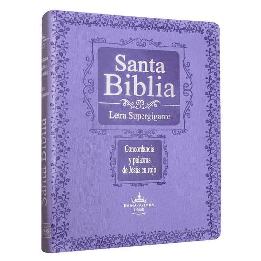 Biblia Letra Supergigante Lila / RV1960