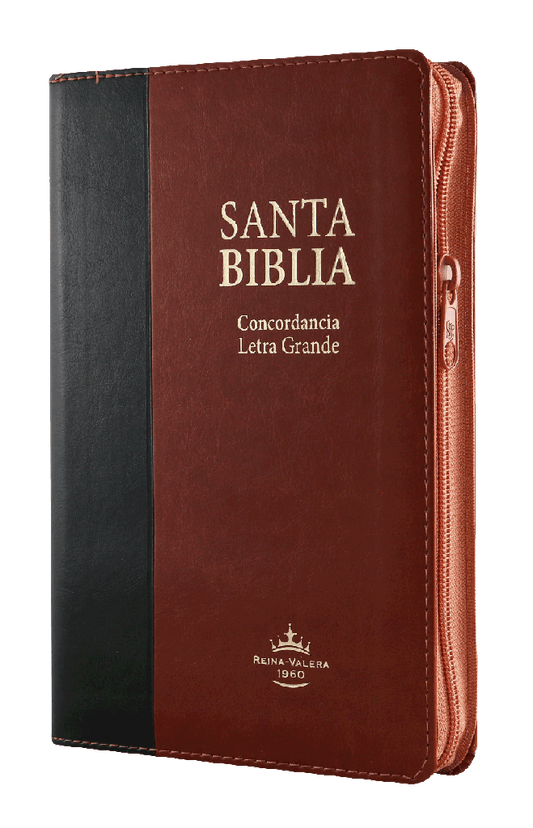 Biblia mediana letra grande / cierre e índice RV1960