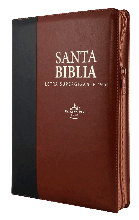 Biblia letra supergigante 19 puntos cierre e indice RV1960