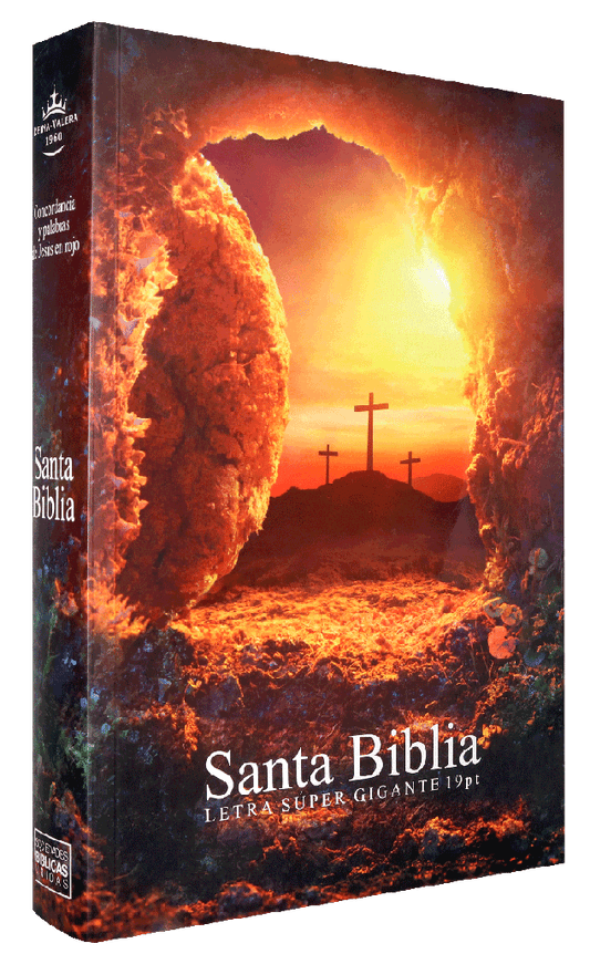 Biblia de letra supergigante tapa rustica / RV1960