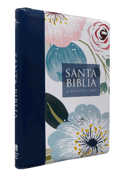 Biblia de letra super gigante 19 puntos RV1960 Cierre e índice