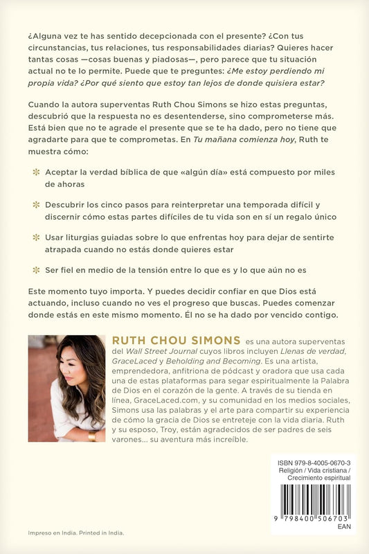 Tu mañana comienza hoy/ Ruth Chou Simons