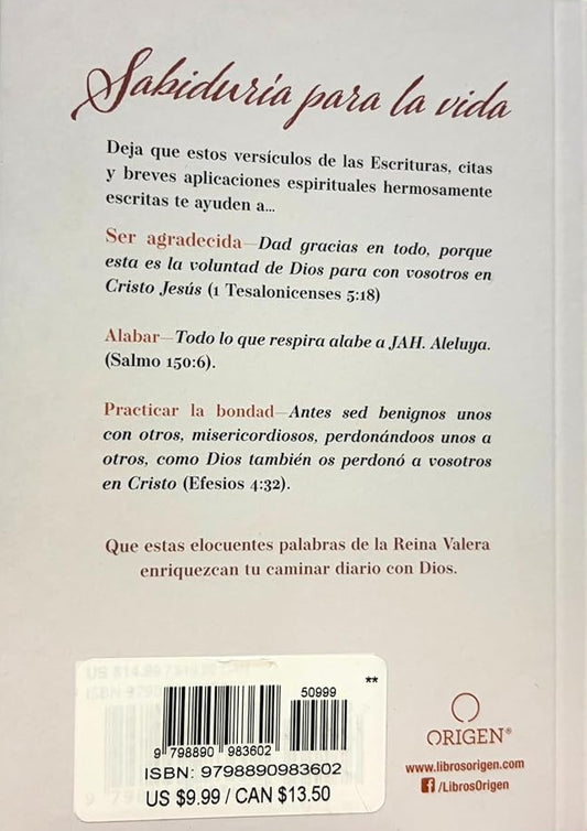 RVR60 Devocionales para mujeres/ Harvest House Publishers