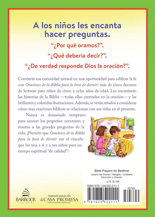 Oraciones de la biblia para la hora de dormir/ Jane Landreth