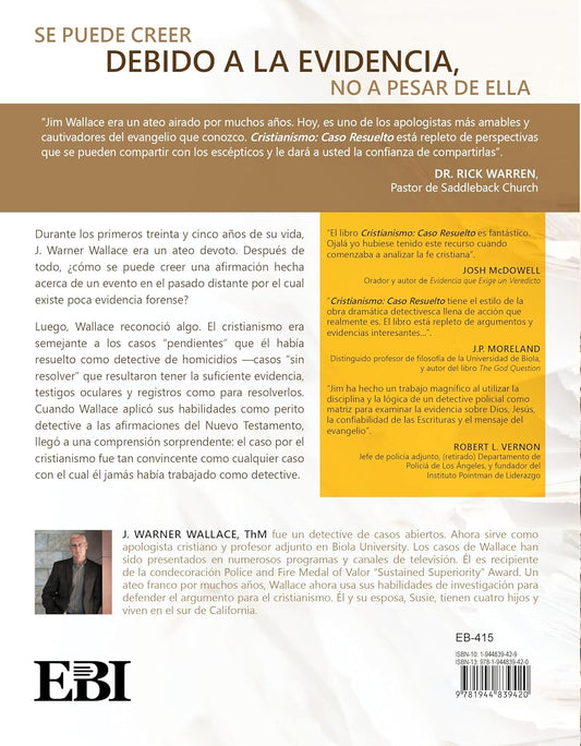 Cristianismo casi resuelto/ J. Warner Wallace