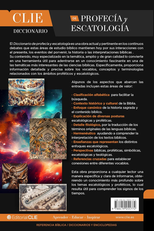 Diccionario de profecía y escatología/ Rigoberto Gálvez Alvarado