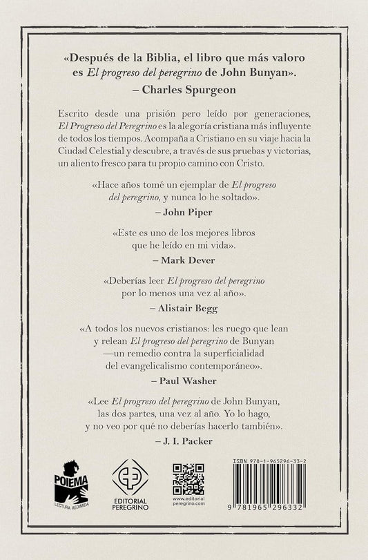 El progreso del peregrino/ John Bunyan