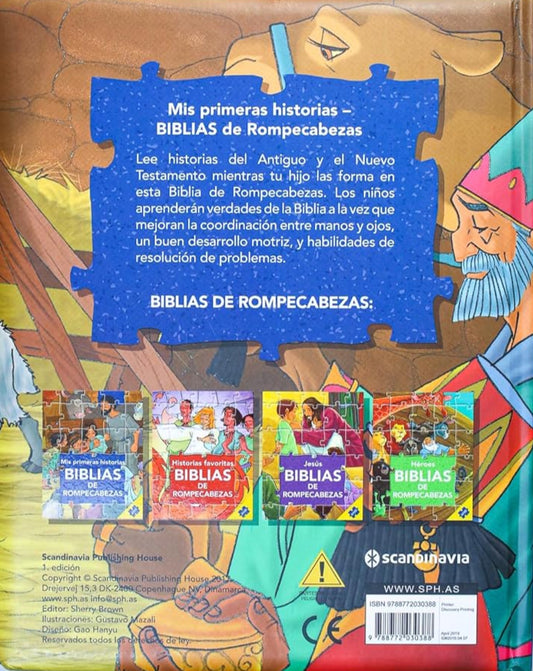 Biblia en rompecabezas mis primeras historias/ Scandinavia/ Unilit