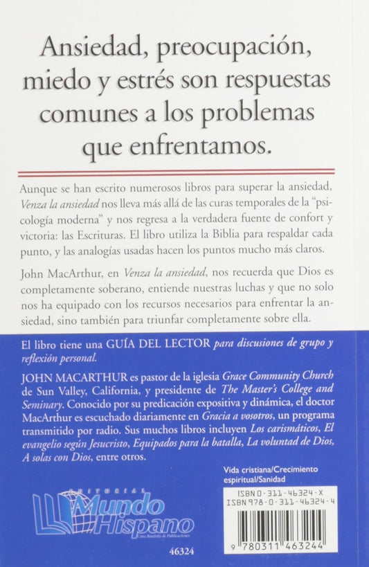 Venza la Ansiedad / John Macarthur