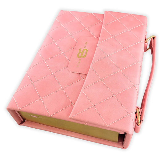 Biblia tipo Cartera con Broche Magnético Compacta RV1960, Rosa