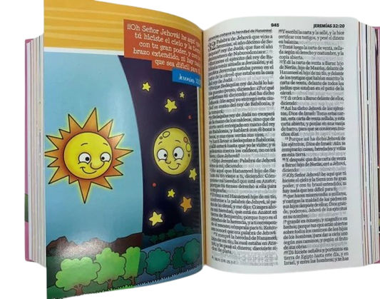 Biblia para niñas RV1960 TD Rosa