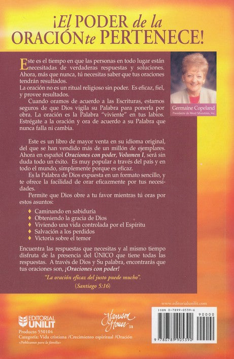 Oraciones con poder- Tomo 1/ Germaine copeland