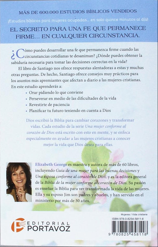Santiago: Crece en sabiduría y fe/ Elizabeth George