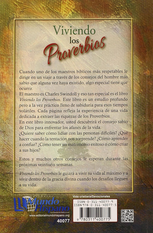 Viviendo los Proverbios/ Charles R. Swindoll