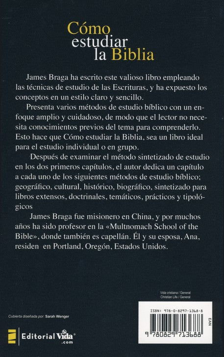 Como estudiar la biblia/ James Braga
