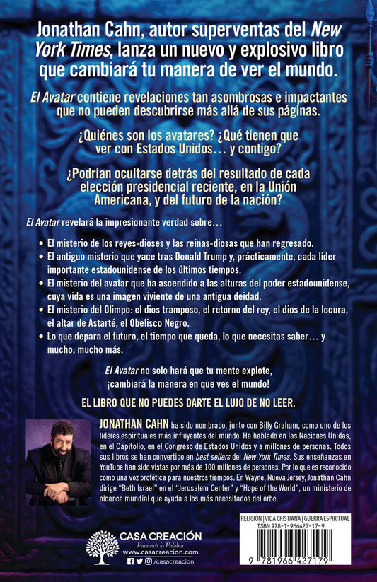 El Avatar: El regreso de los dioses antiguos y el futuro de América/ Jonathan Cahn