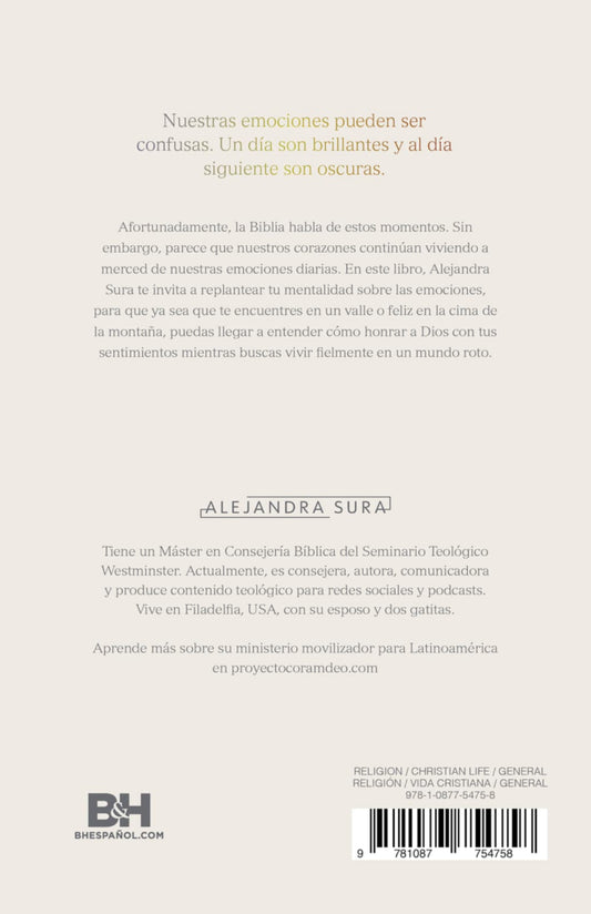 No desperdicies tus emociones/ Alejandra Sura
