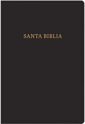 Biblia Letra Super Gigante / Imitacion Negro / Rv 1960