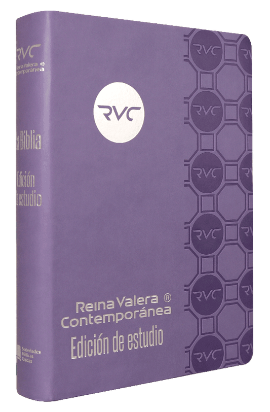 Biblia de Estudio Lila / RVC