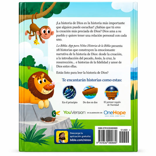 La Biblia App para niños: Historia de la Biblia