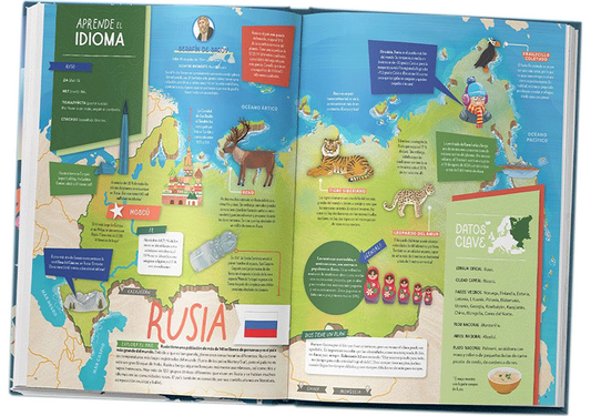 Indescriptible Atlas de aventuras, con mas de 50 mapas / Louie Giglio