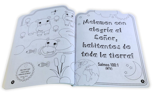 Biblia – Libro para colorear con pegatinas