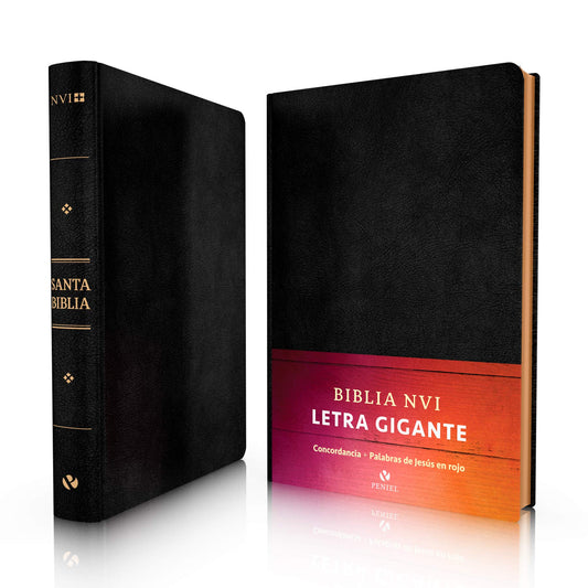 Biblia NVI – Letra Gigante – Negra