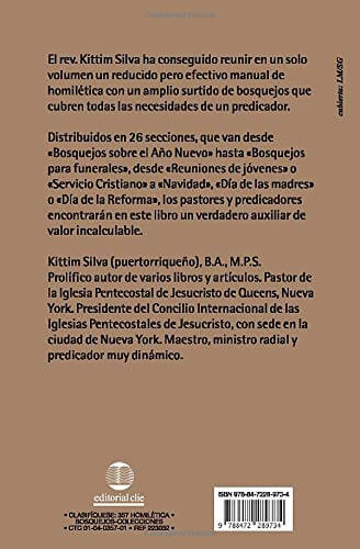 Bosquejos para predicadores tomo 1/ Kittim Silva-Bermúdez