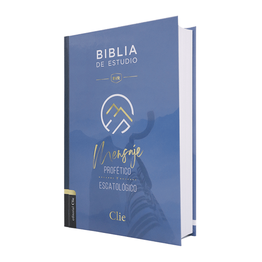 Biblia de estudio mensaje profético y escatológico tapa dura RVR