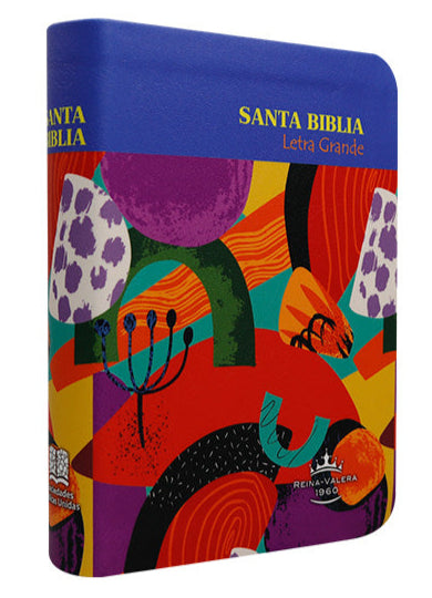 Biblia Chica Colores Jardín RVR60 – Imitación Piel