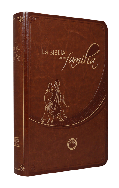 Biblia de mi Familia / Mediana / Imitación Piel Café / TLA