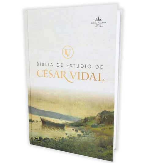 Biblia de estudio de César Vidal RVR 1960 / B&H español  / Tapa dura