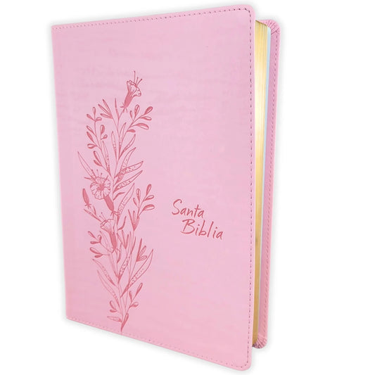 Biblia NTV Referencia Letra Grande Filament Rosa