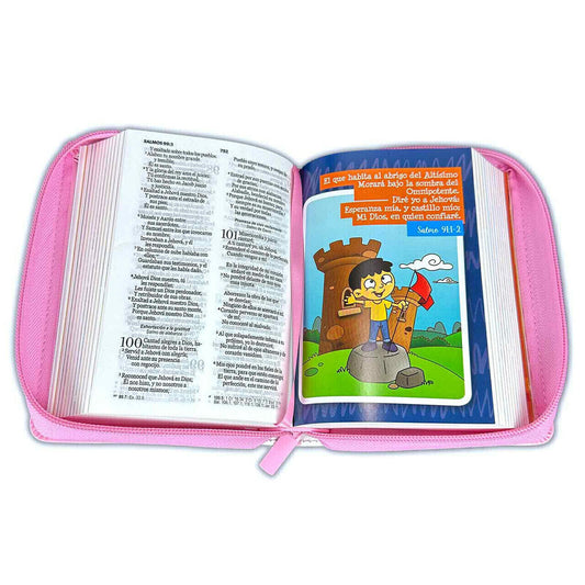 Biblia mi gran viaje rosa RV1960