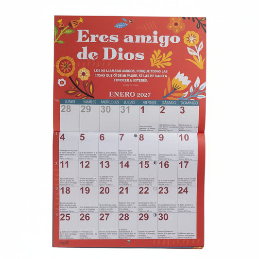 Calendario Nuestro pan diario 2027 – En Dios eres
