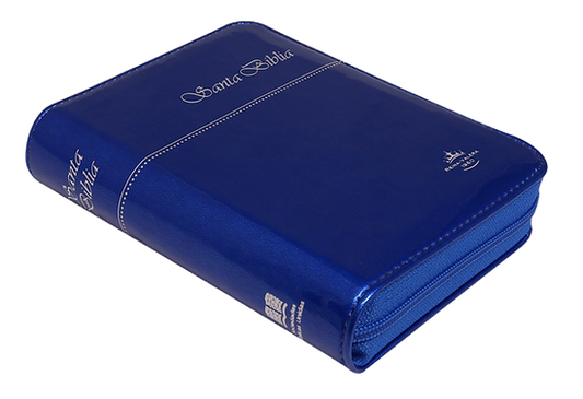 Biblia Bolsillo Full Color Azul Cierre/Indice / Rv 1960