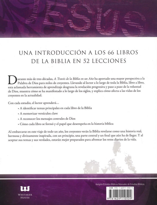 A través de la Biblia en un año/ Dr. Alan B. Stringfellow