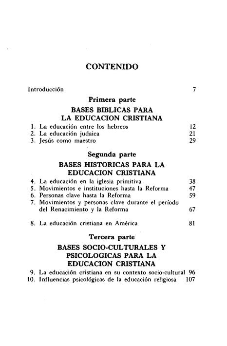 Bases para la Educacion Cristiana / Hayward Armstrong