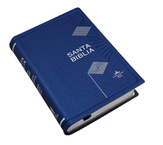 Biblia chica letra mediana MDM RVR60 – Azul