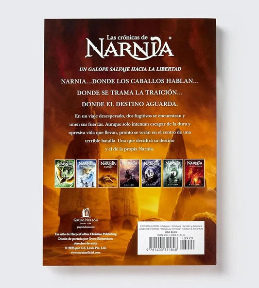 Las crónicas de Narnia 3 – El caballo y su muchacho – Edición 2025/ C. S. Lewis