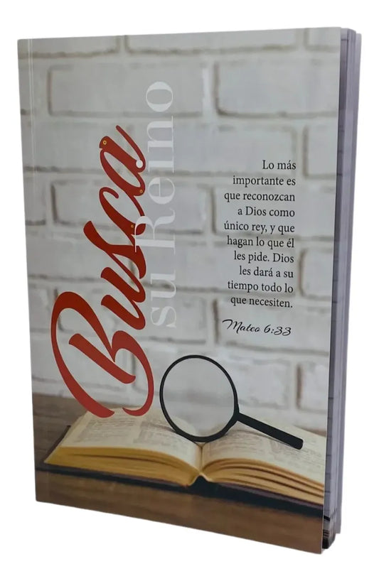 Libreta To Go "Busca Su reino"