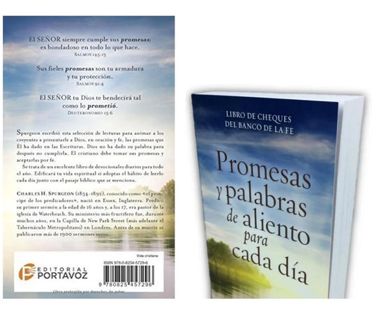 Promesas y palabras de aliento para cada dia/ Charles Spurgeon