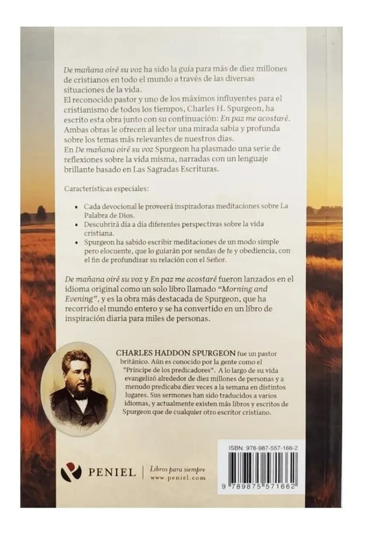 De mañana oiré su voz/ Charles H. Spurgeon